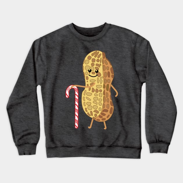 Wanderer Peanut Christmas Crewneck Sweatshirt by spontania